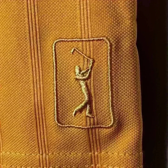 PGA Tour Men's Orange Polo EUC SIze XXL - Picture 3 of 5